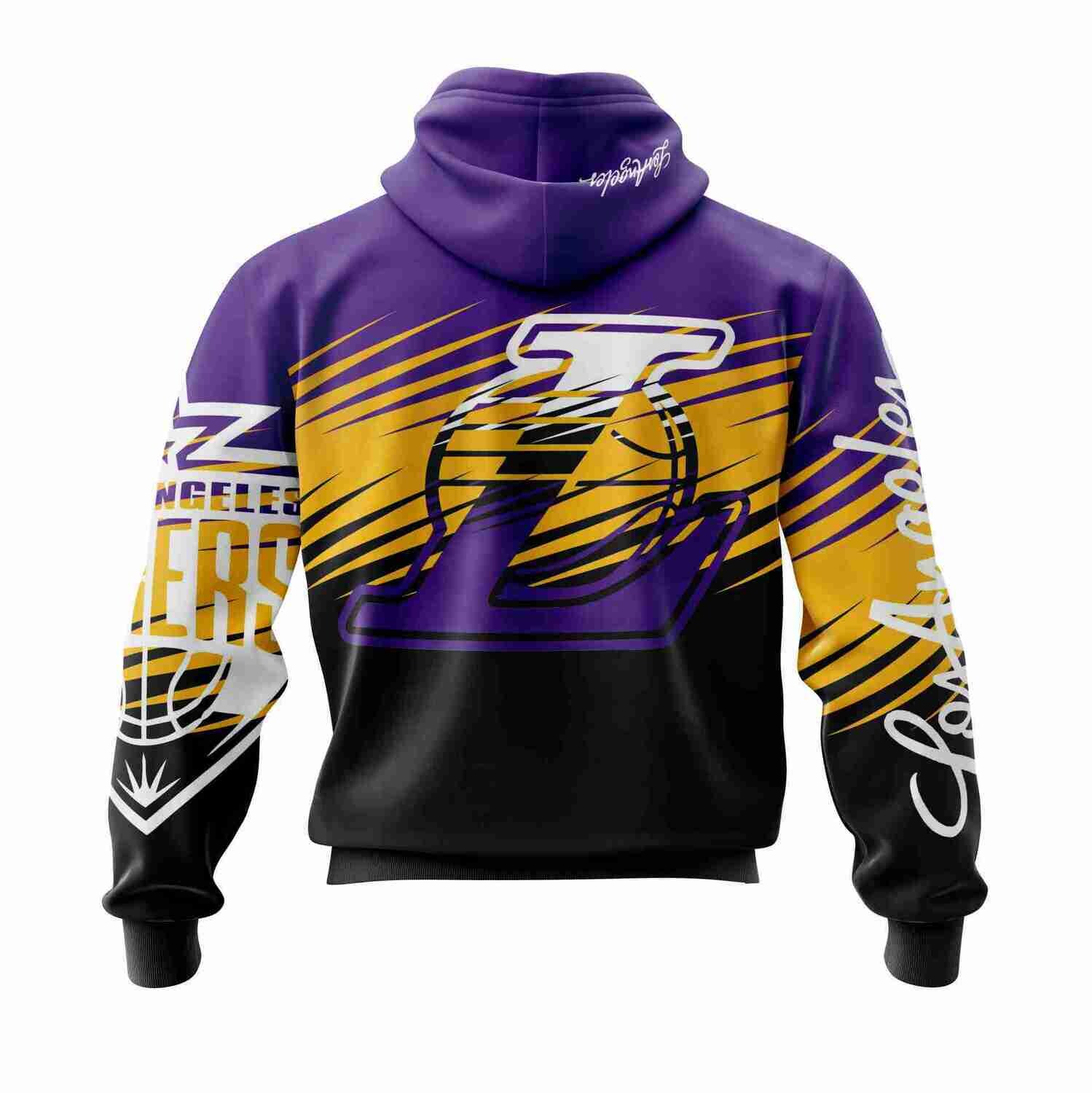 Offer Lakers Full Zip Hoodie - 3XL