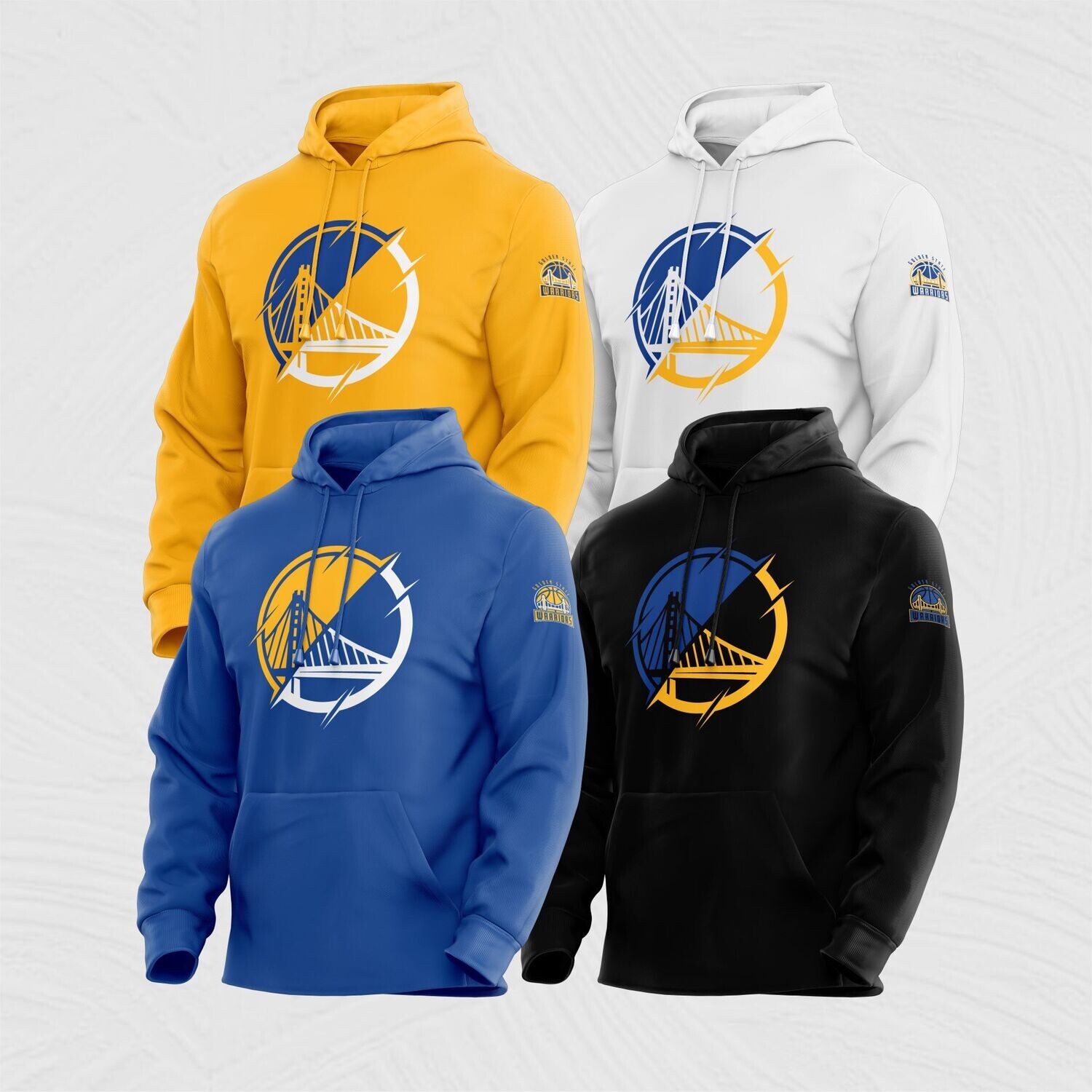Offer Golden State Half hoodie - White - Small