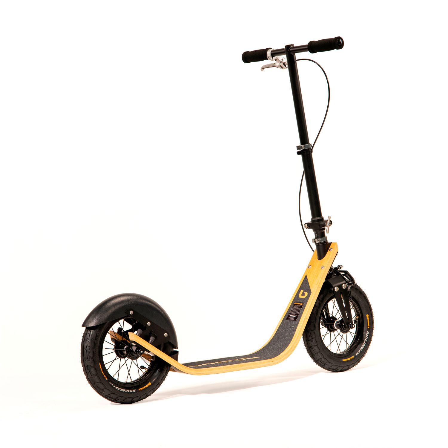 BOARDY Black Bamboo with Mudguard