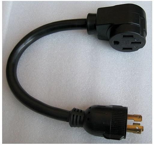 NEMA L14-20P Twist-Lock to 14-50R RV/EV Adapter