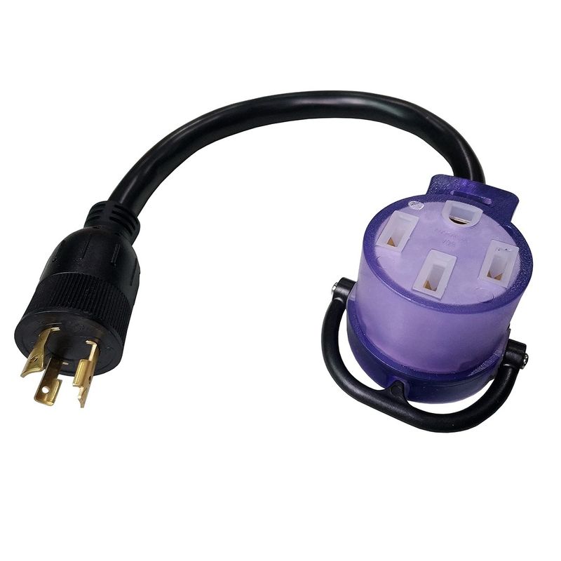 L6-20P Twist-Lock to NEMA 14-50R Adapter for EV only