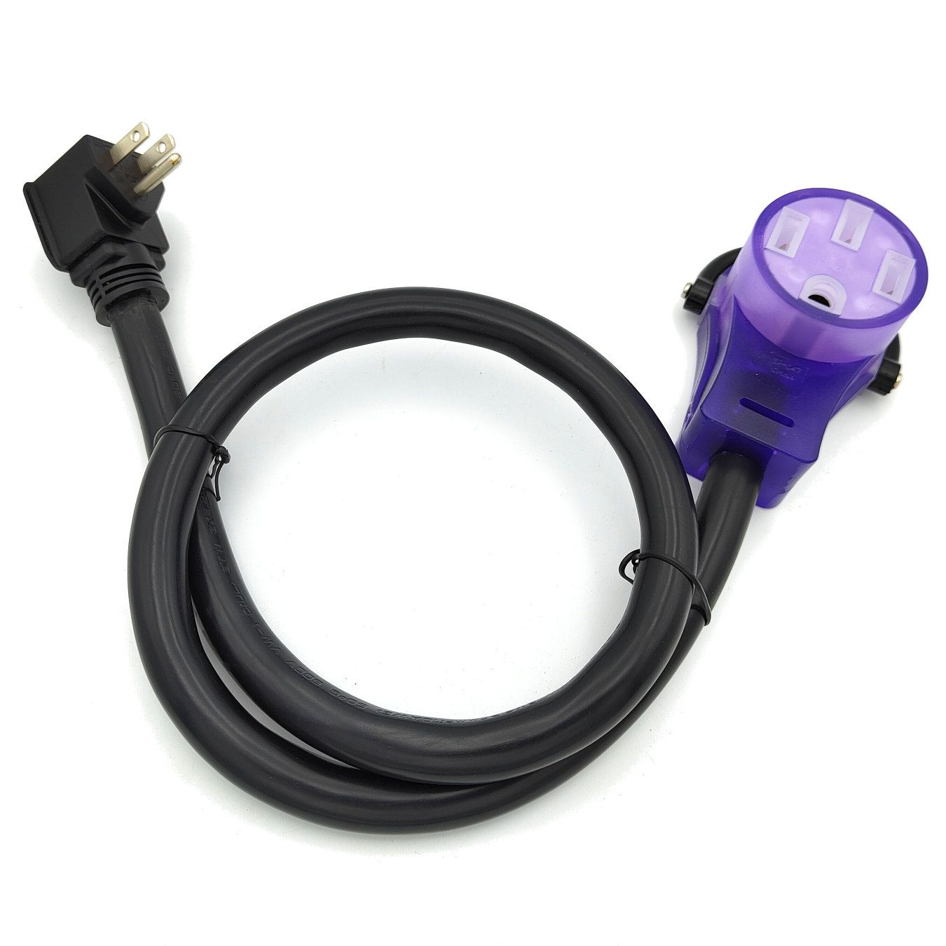 NEMA 5-15P/5-20P to 14-50R 120V Adapter for EV, 3 ft.