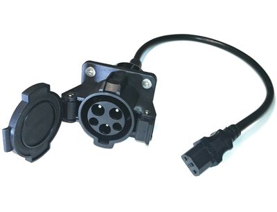 J1772 to IEC C13 Adapter for Electric Motorcycle/Scooter