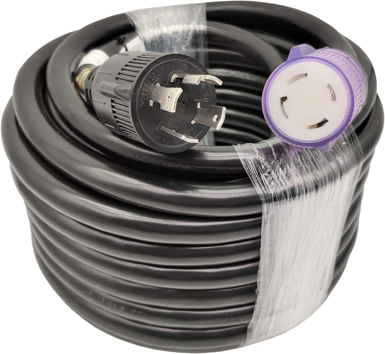 L14-30 twist-lock extension cord, 50 ft.