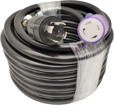 L14-30 twist-lock extension cord, 50 ft.