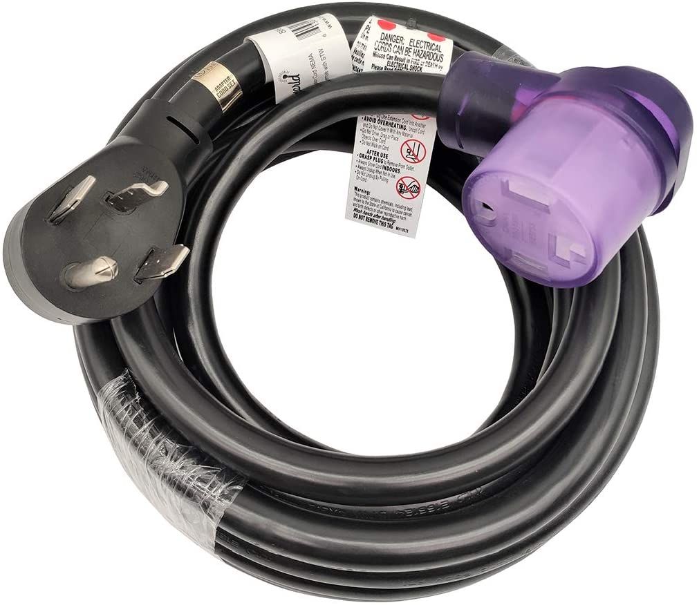 NEMA 14-30 dryer extension cord, 15 ft.