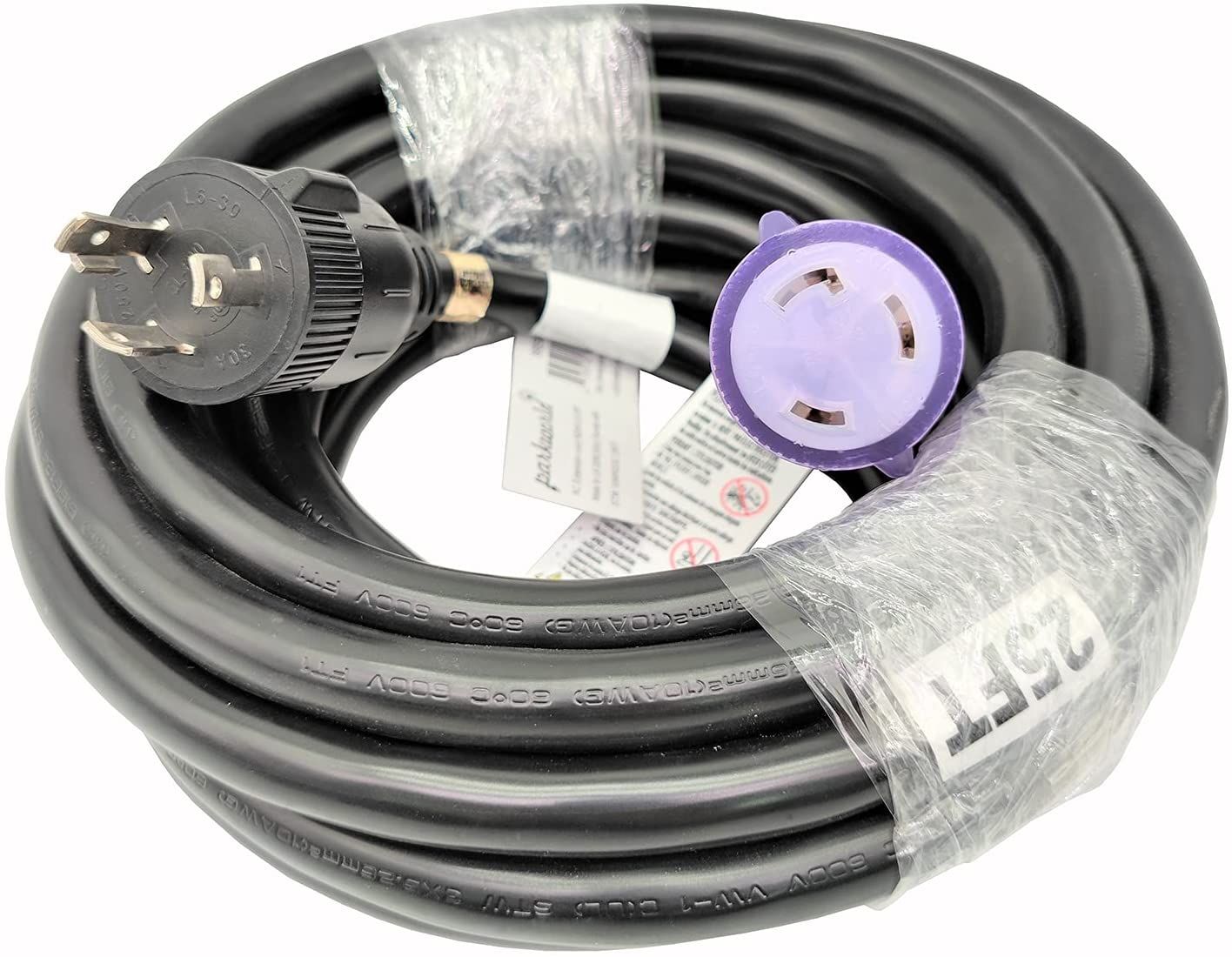 L6-30 Twist-Locking Extension Cord, 25 ft.