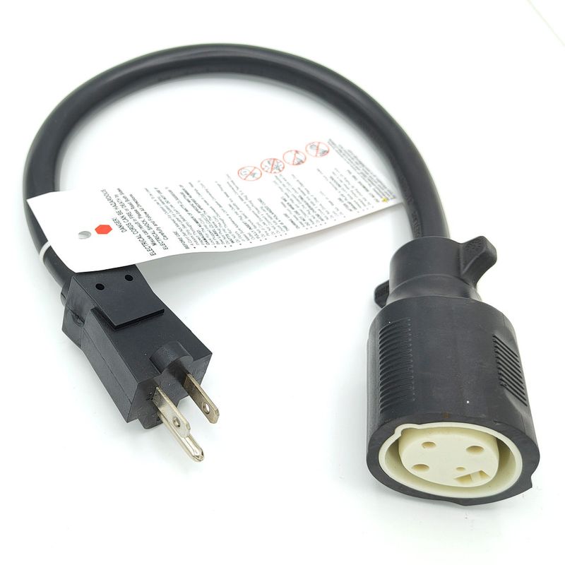 NEMA 5-15 (120V) Adapter for Tesla Model S and Model X Gen 1, 18 inch