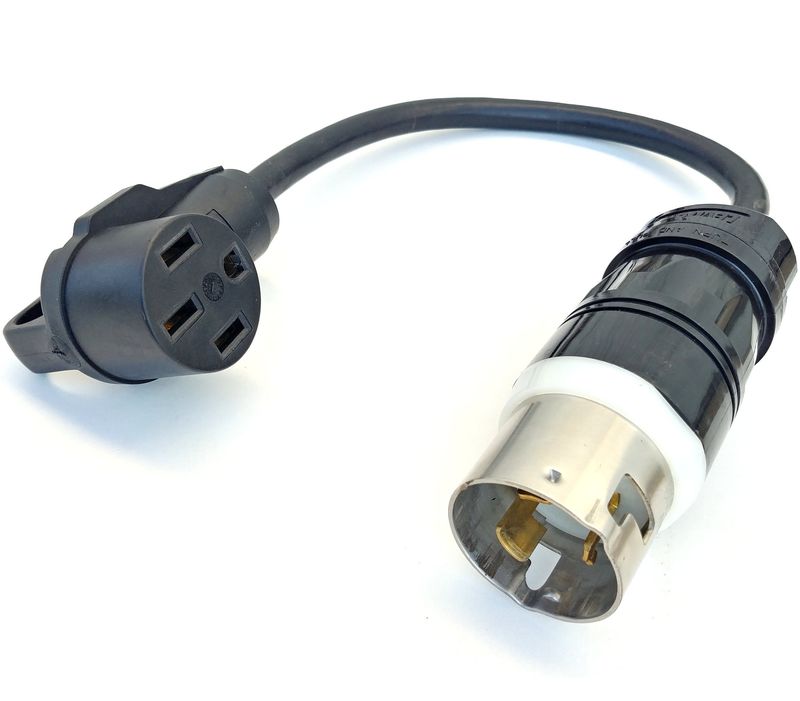 50A Locking (CS8265 / CS8264 / CS8269) to NEMA 14-50R EV Adapter