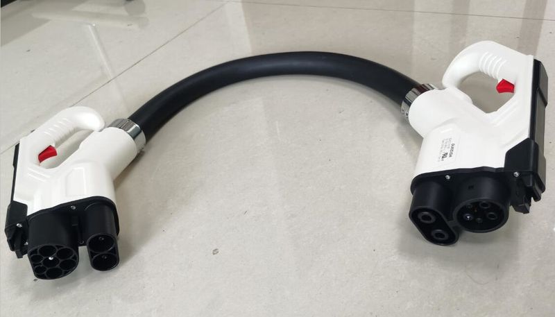 European to US CCS-2 to CCS-1 EV DCFC Quick Charger Adapter ***CLOSEOUT SALE!!***