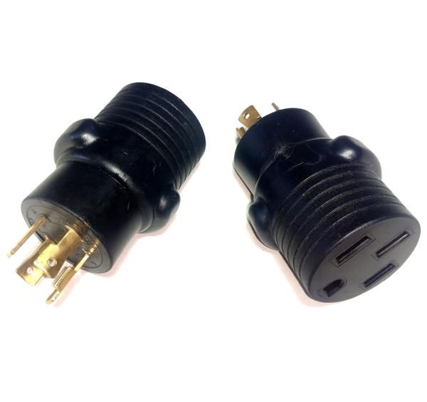NEMA L14-30P Twist-Lock to 14-50R Adapter