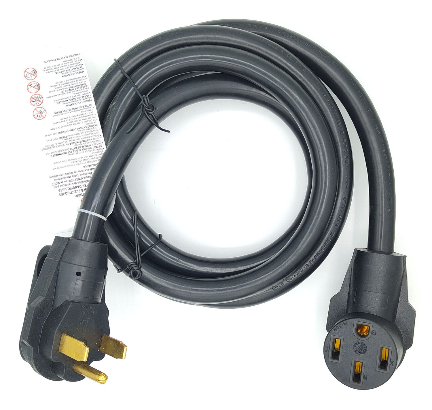 NEMA 14-50 Extension Cord for electric vehicle only, 10 ft.