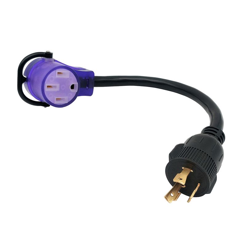 NEMA L5-30P (120V) Twist-Lock to 14-50R Adapter for EV Only
