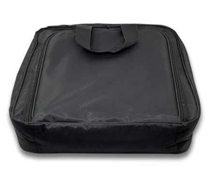 Nylon carrying bag for charger and adapters, square