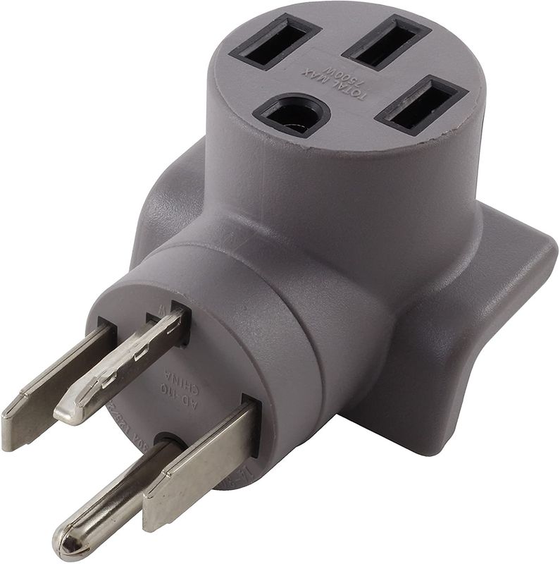 NEMA 14-30P to 14-50R Adapter