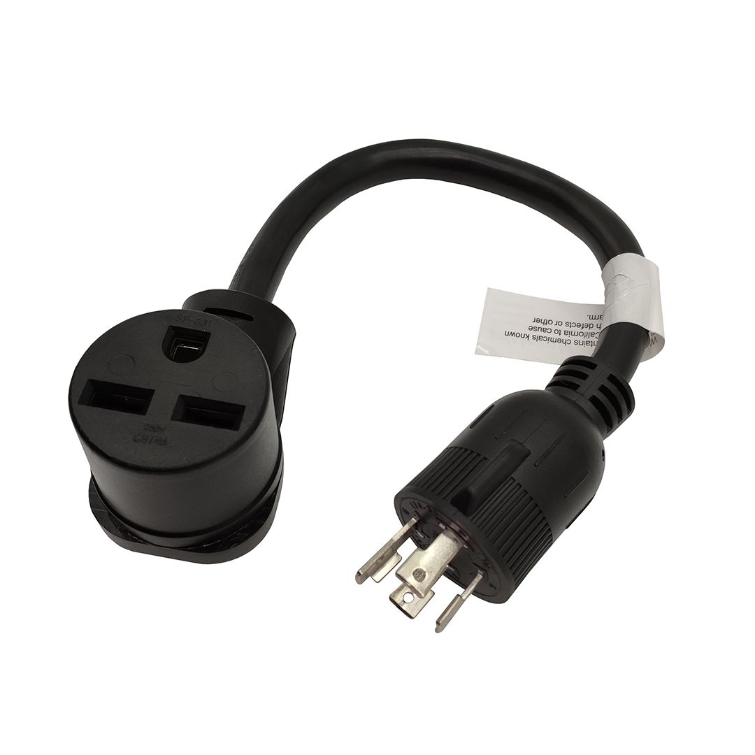 L14-30P to 6-30R Twist-Lock Adapter