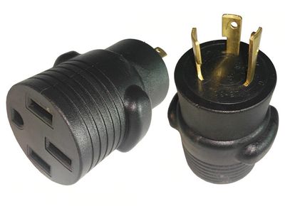 L5-30P to NEMA 14-50R RV 30A locking to 50A Adapter