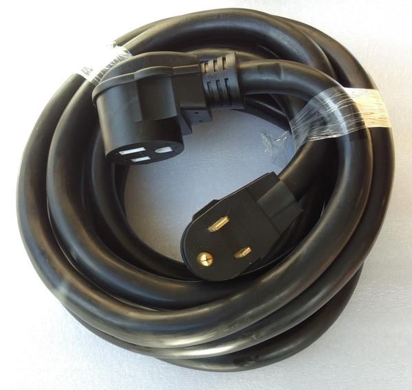 Heavy-duty NEMA 6-50 Extension Cord, 6 AWG 50A for Welder or EV