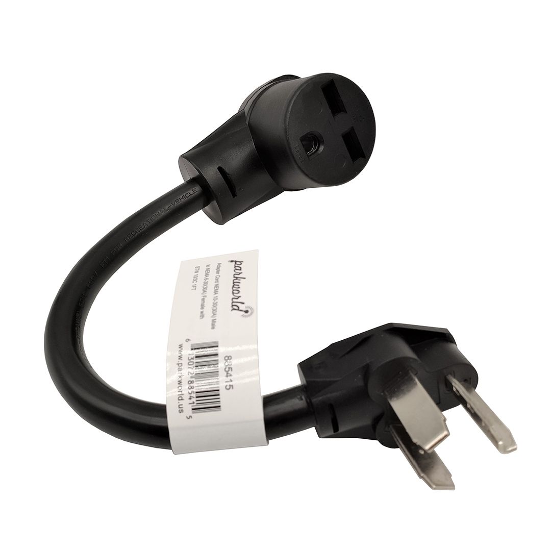 NEMA 10-30P to 6-30R Adapter