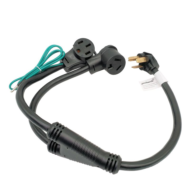 NEMA 10-30P to 10-30R &amp; 14-50R Y Adapter Splitter