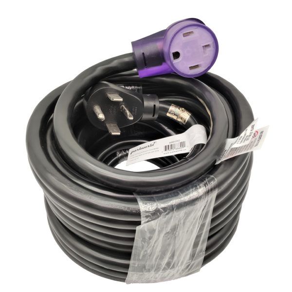 NEMA 14-30 dryer extension cord, 50 ft.
