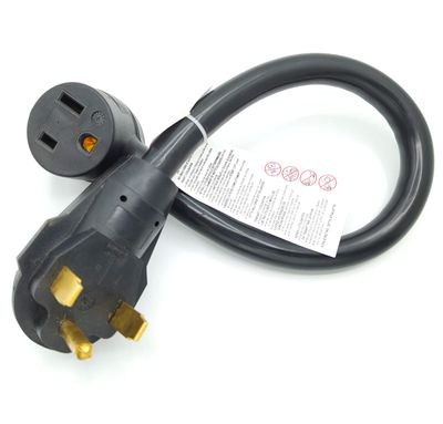 NEMA 14-30P/14-50P/14-60P to NEMA 6-50R Adapter, 2 ft.