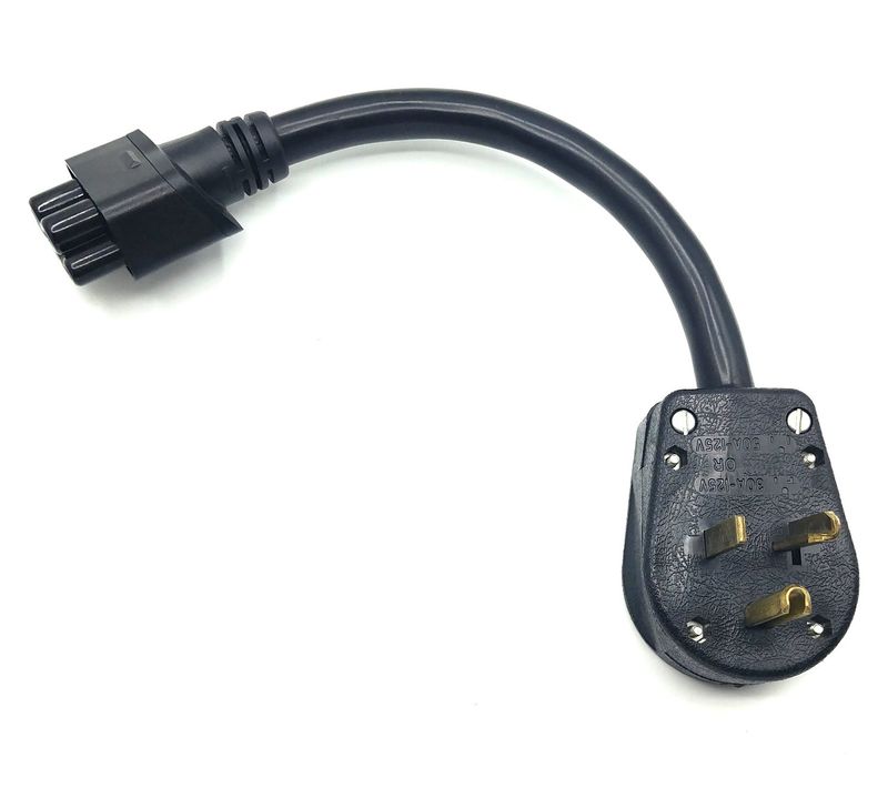 NEMA 5-30 Adapter for Tesla Gen 2, Cord Length: 12 inch (30 cm)