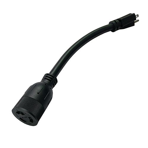 NEMA 5-15P/5-20P to L6-20R Adapter