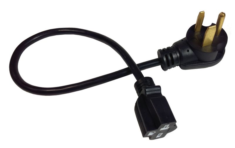 NEMA 6-50P to 6-20R Adapter, 2 ft.