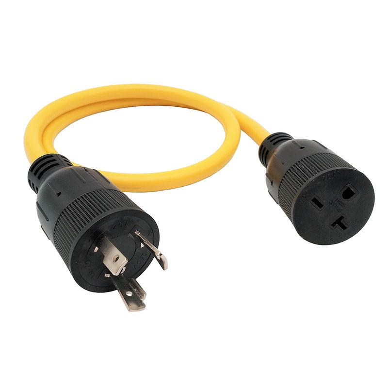 NEMA L6-20P to 6-15/6-20R Adapter