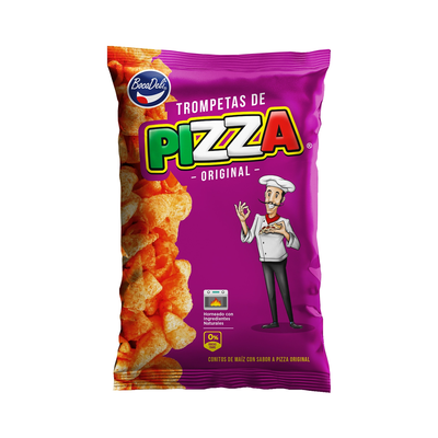 Trompetas de Pizza BocaDeli 75g