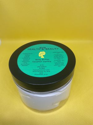 Coconut Vanilla Body Butter 8 oz