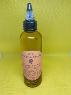 Coffee Lemongrass Hair Growth Oil 4 oz