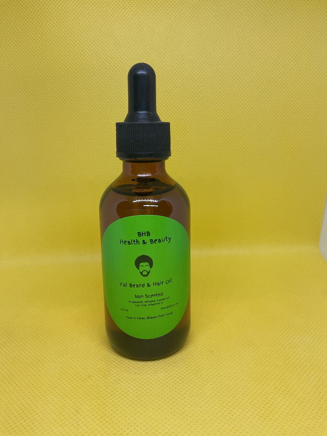 Non Scented Beard Oil 2 oz