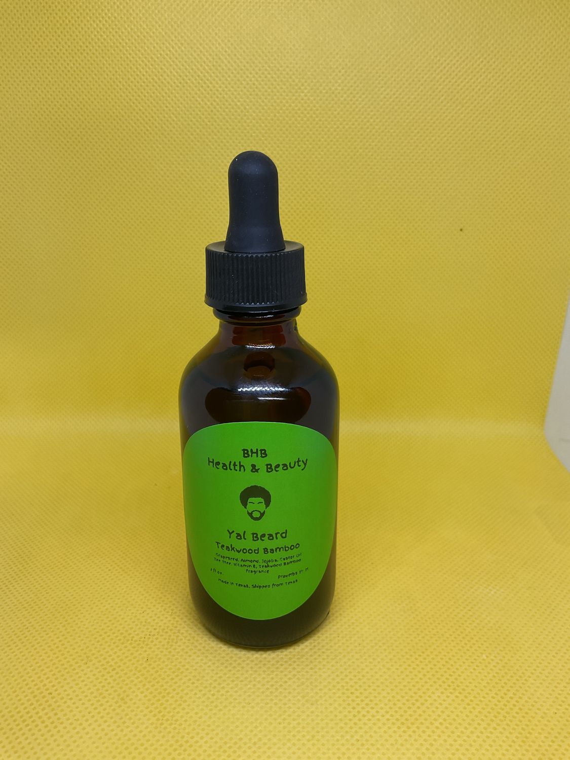 Teakwood Bamboo Beard Oil 2oz