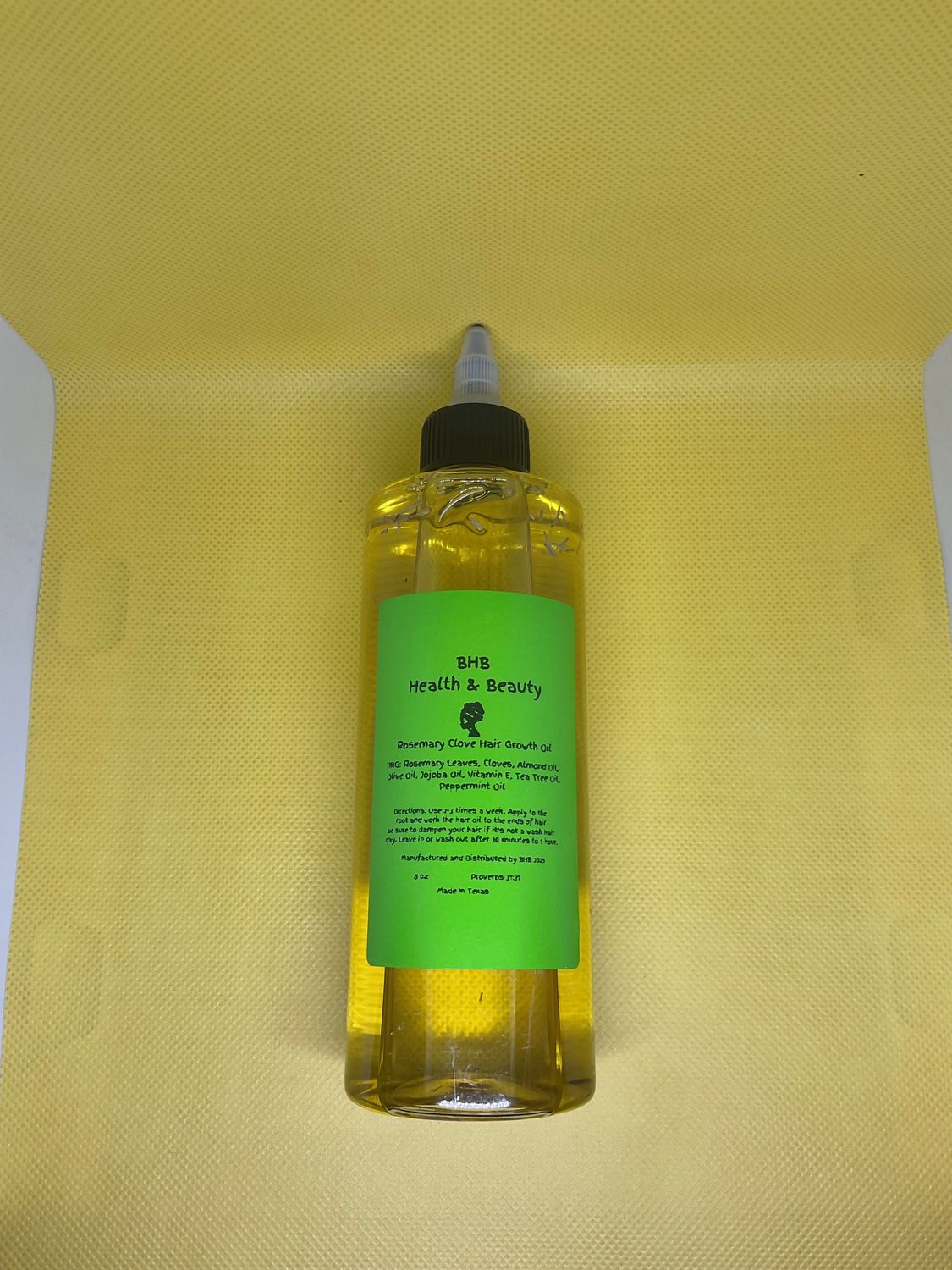 Rosemary Clove Hair Growth Oil 8 oz
