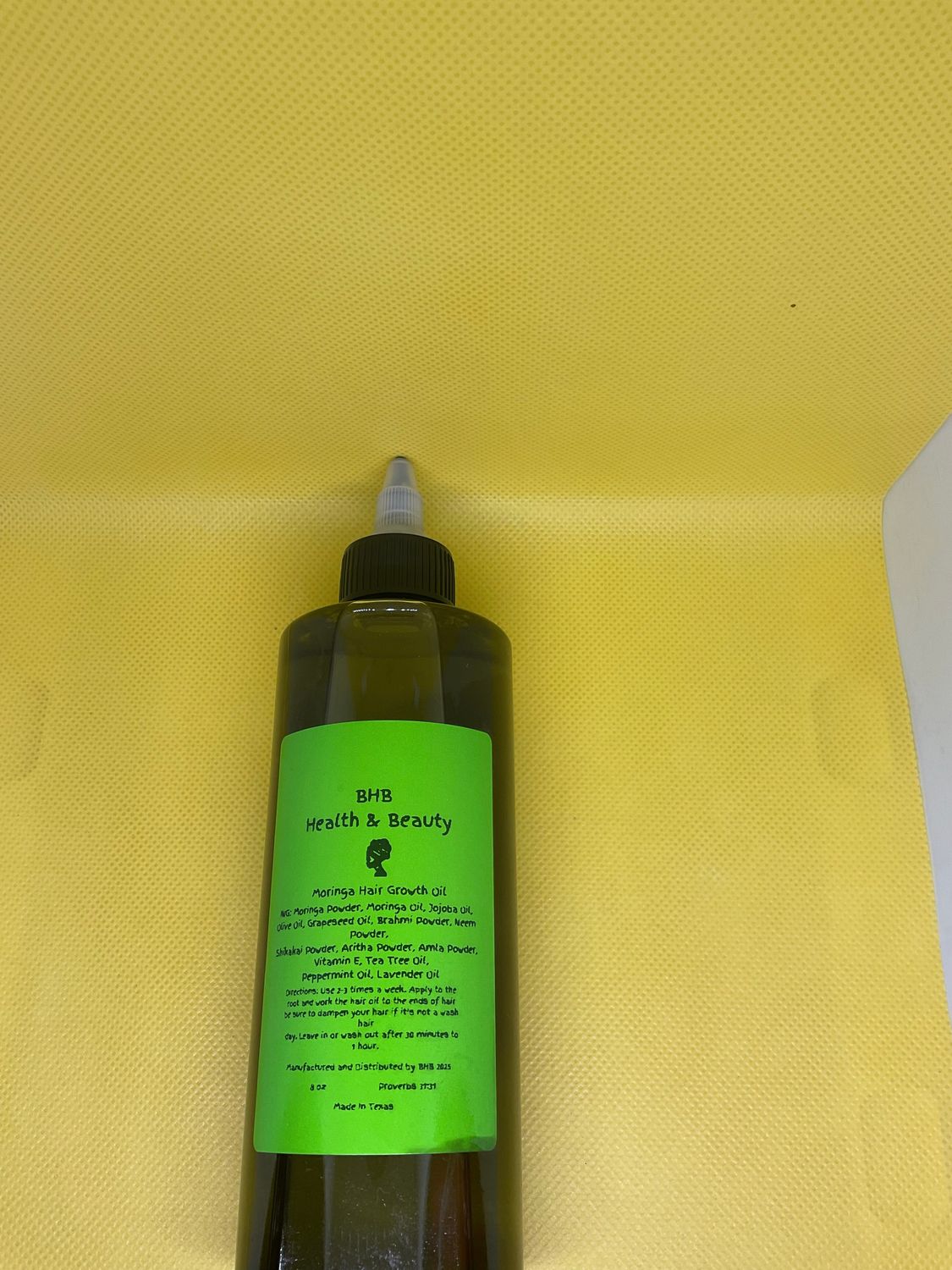 Moringa Growth Hair Oil 8 oz