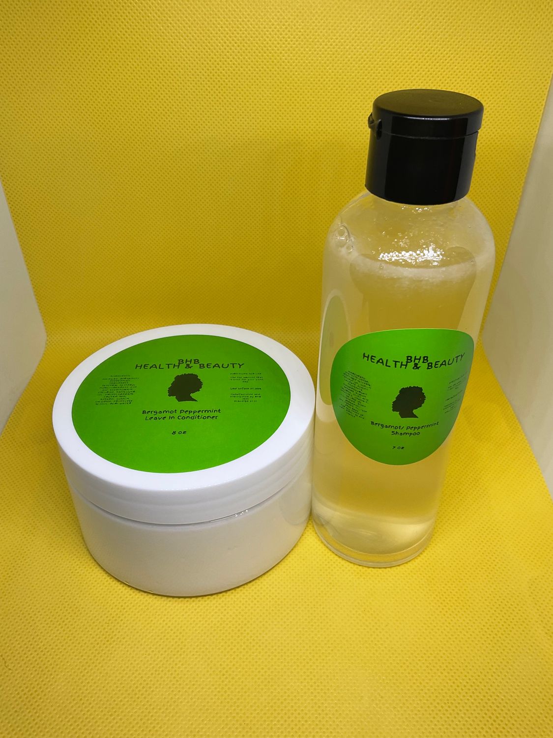 Bergamot and Peppermint Shampoo and Conditioner