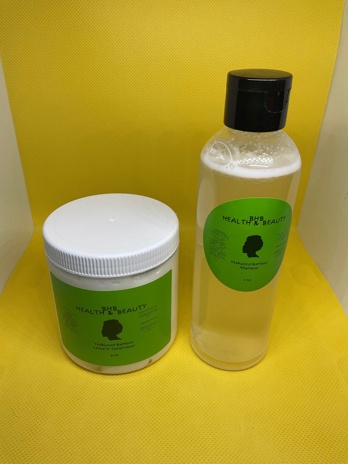 Teakwood and Bamboo Shampoo and Conditioner