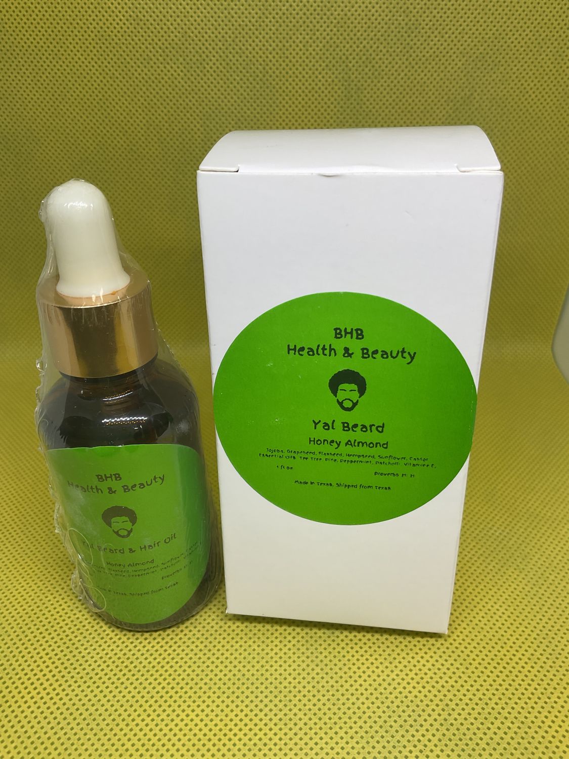 Honey Almond Beard Oil 1 oz