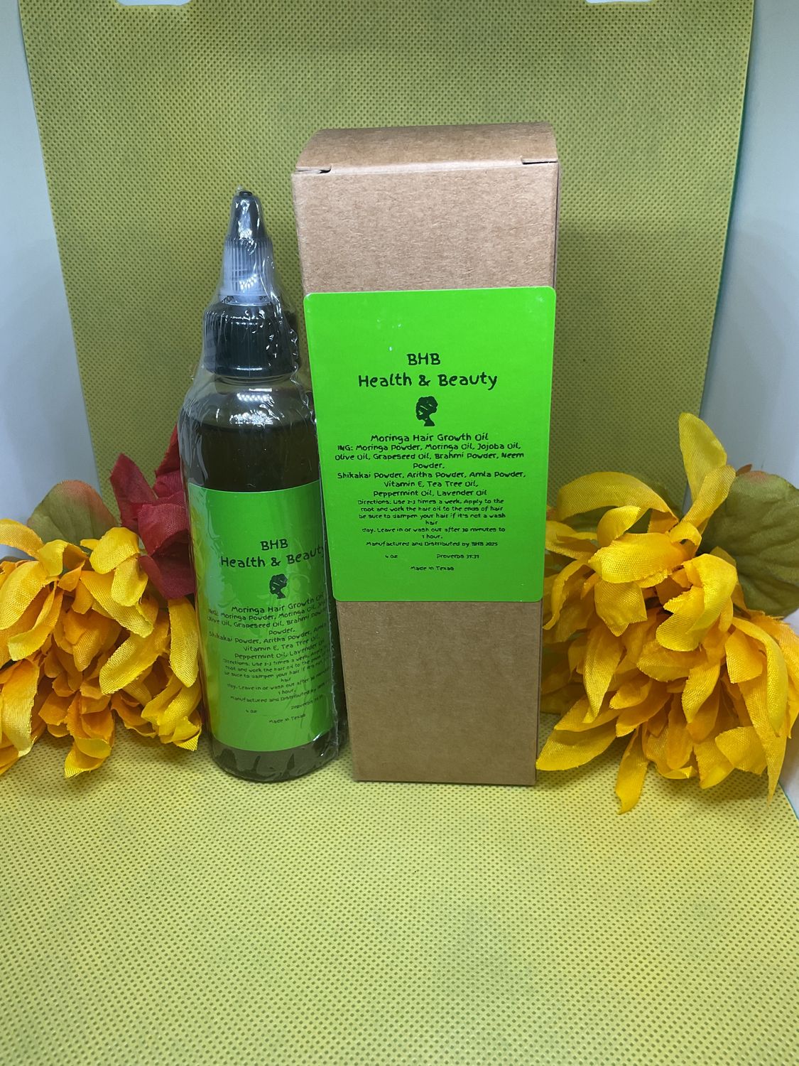 Moringa Hair Growth Oil 4 oz