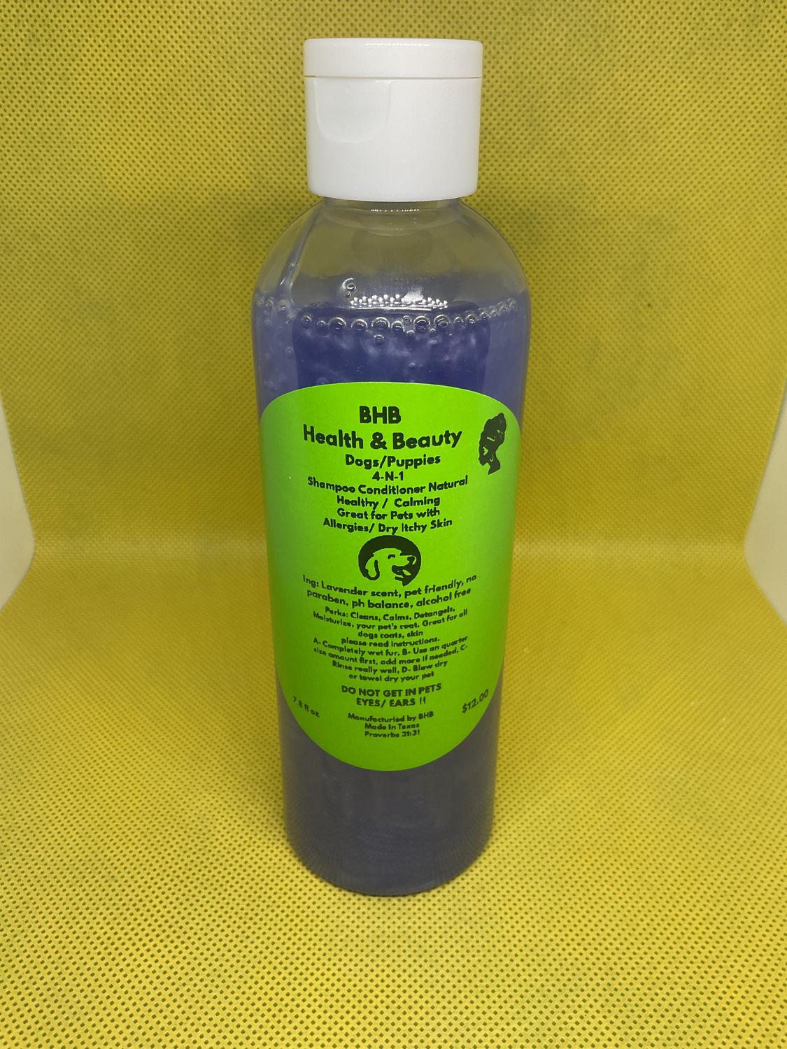 All in one= Shampoo for Dogs / puppies only