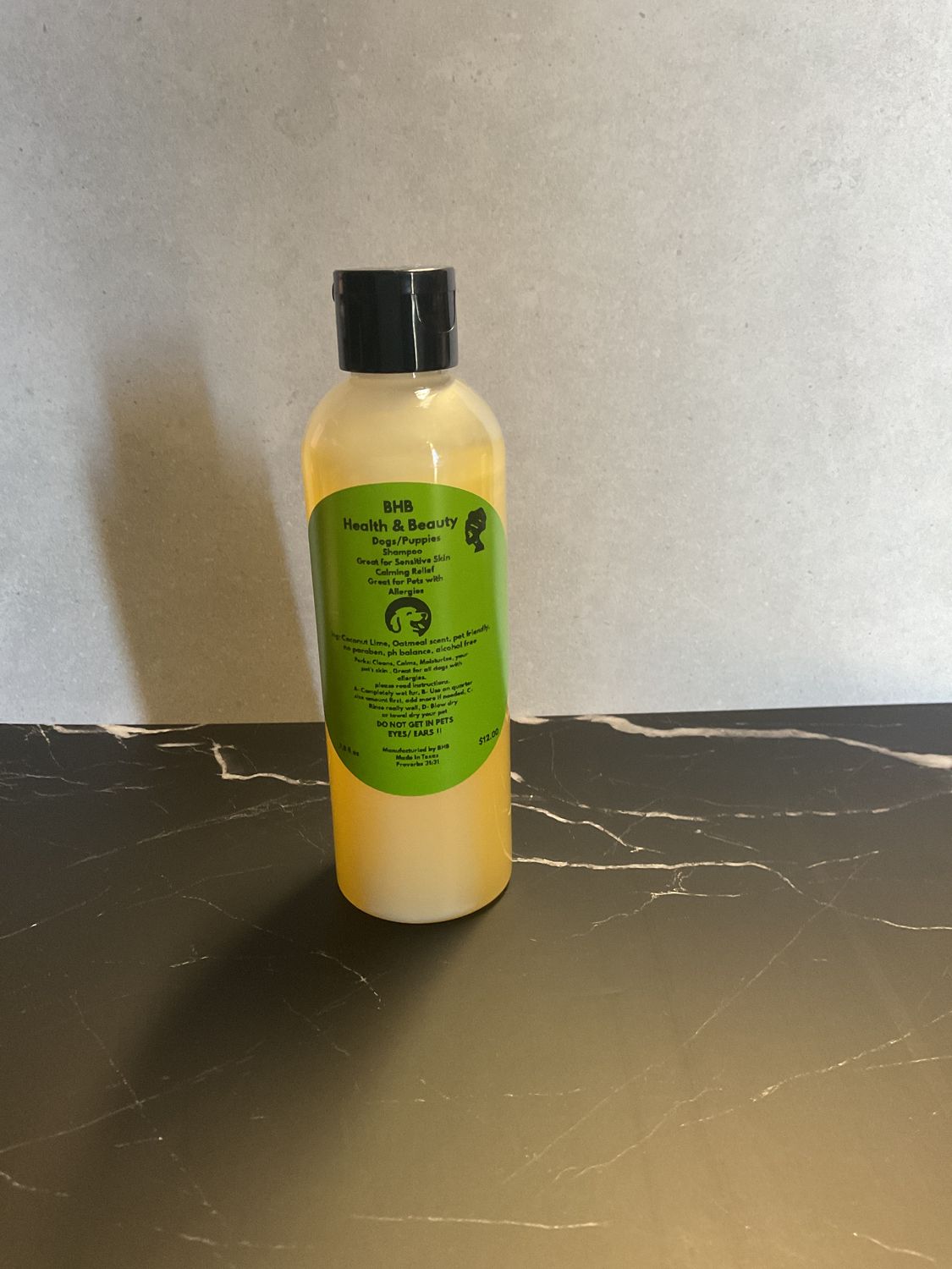Oatmeal Lime Dog / puppies Shampoo only