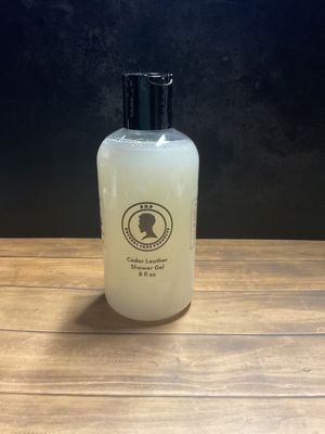 Cedar Leather Men’s Shower Gel
