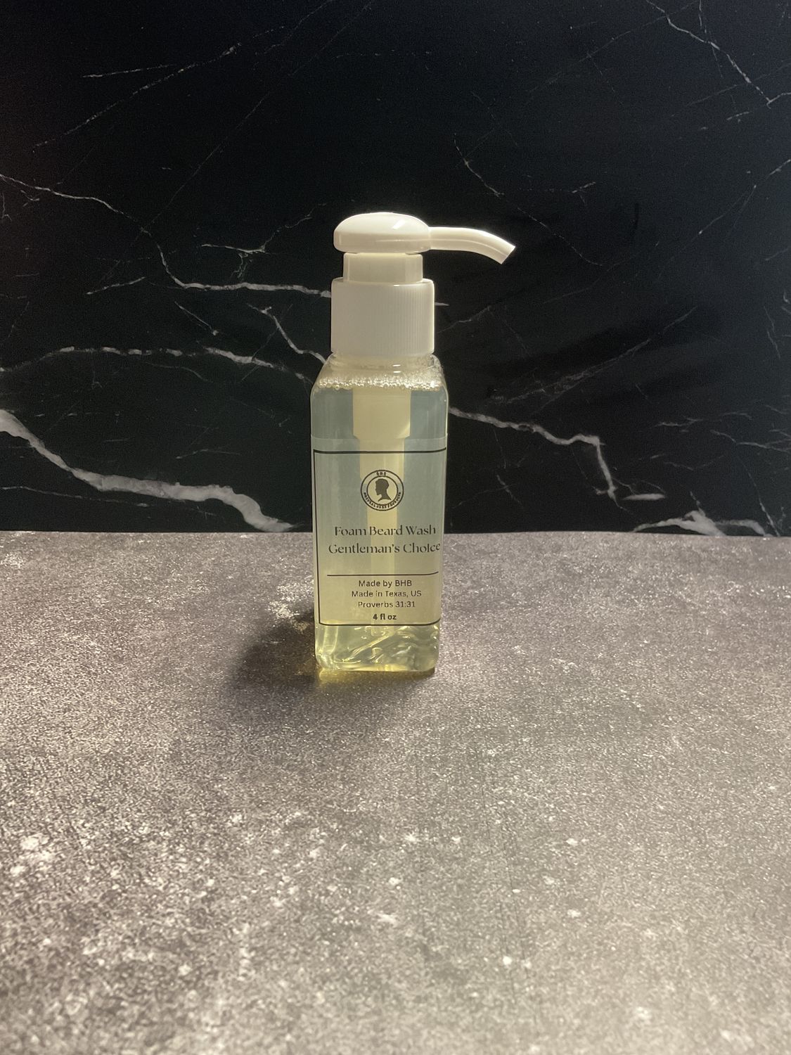 Bergamot Lavender Foam Beard Wash  4 fl oz