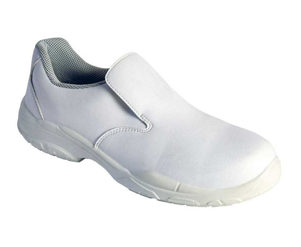 SCARPA BASSA BIANCA S/LACCI S2 SRC
