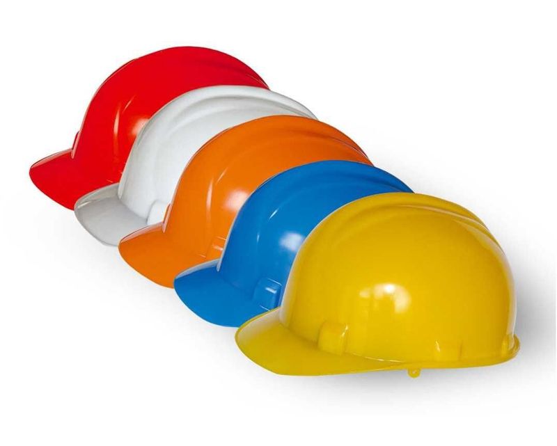 ELMETTO DA CANTIERE CON BARD.REGOLABILE
