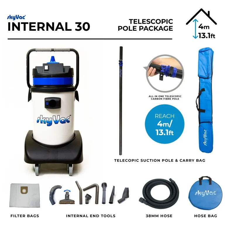 SkyVac Internal 30 Hire