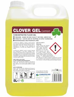 Clover Gel lemon Concentrated Floor Gel  2x5ltr