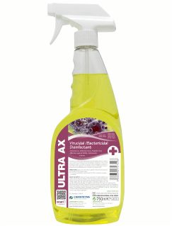 Ultra Ax Virucidal/Bactericidal Disinfectant 6x750ml